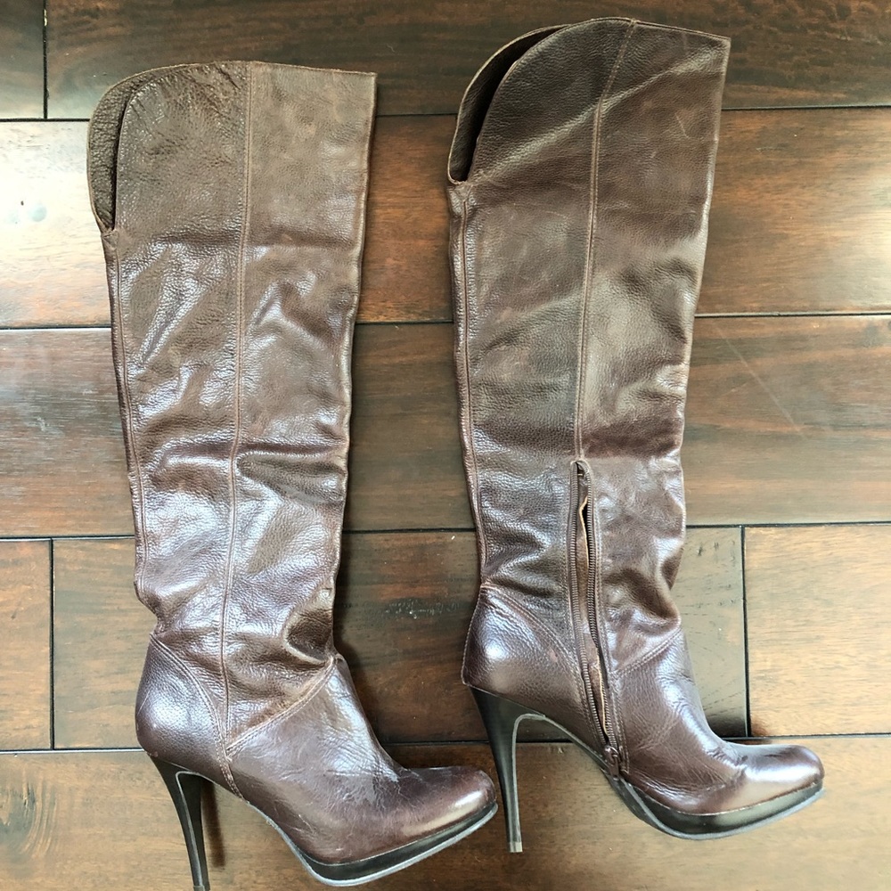 Cathy Jean Brown Over the Knee Boots!